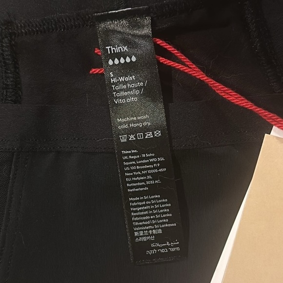 Thinx Heavy Absorbency Period Panty Women Size Small High Waist Black NWT - Picture 6 of 9